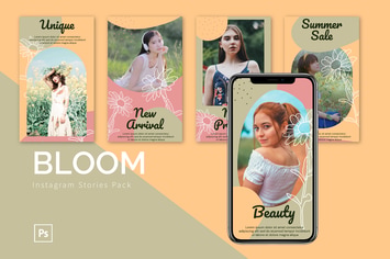 Bloom - Instagram Story Pack