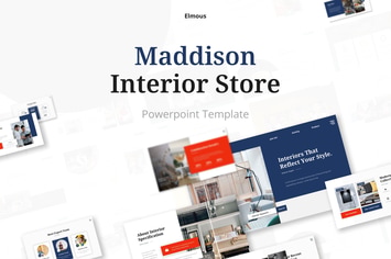 Maddison - Interior & Furniture Store Powerpoint
