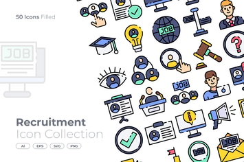 Recruitment Filled Icon