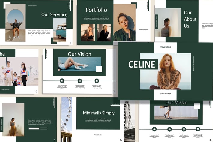 CELINE - Minimals Keynote Template