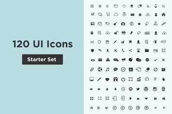 120 UI Icon Starter Set