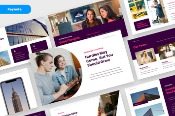 AXION - Business Clean Modern Keynote Template