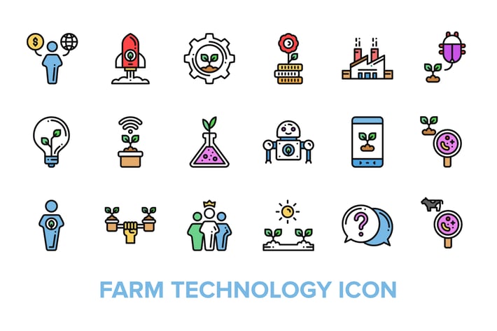 Farm Technology Icon