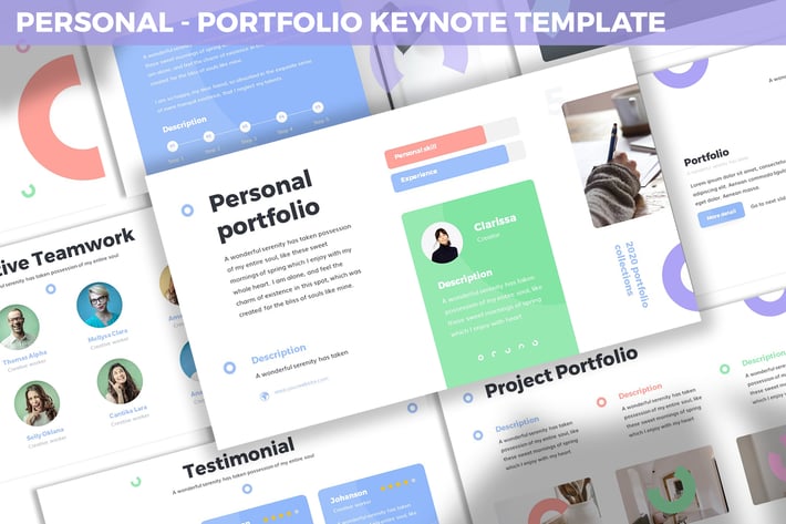 Personal - Portfolio Keynote Template