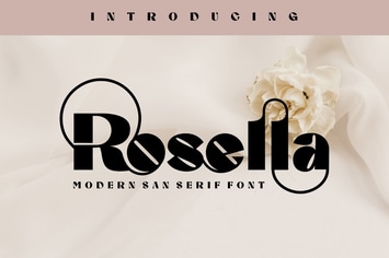 Rosella Modern Sans Serif Font