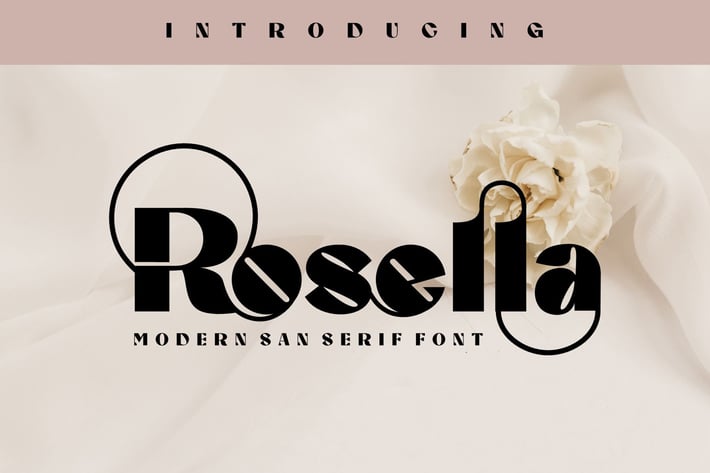 Rosella Modern Sans Serif Font