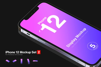 iPhone 12 Mockup Set 2