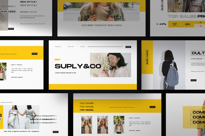 Suply&co Keynote Presentation Template