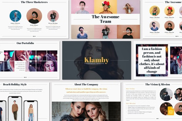 Klamby - Google Slides Template