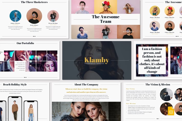 Klamby - Google Slides Template