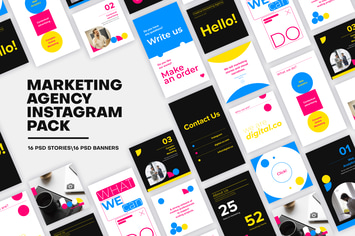 Marketing Agency Instagram Media Pack
