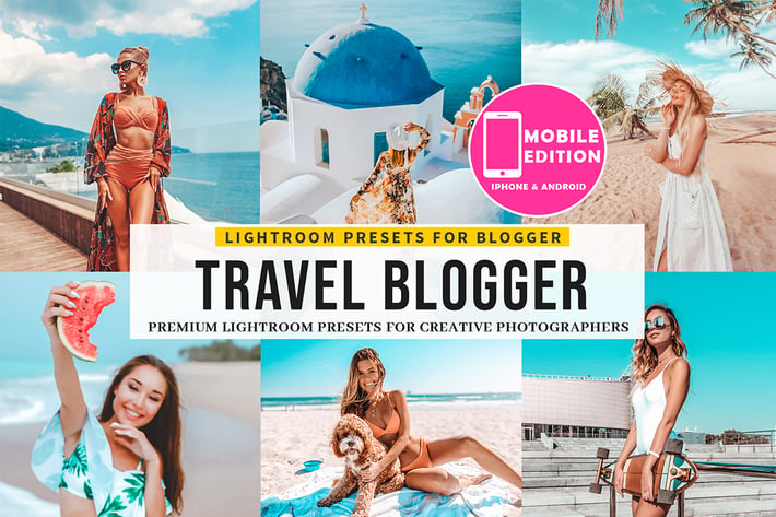 Travel blogger Lightroom Presets 