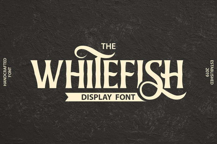 Whitefish | Display Font
