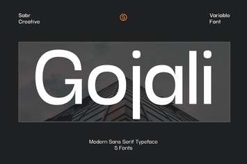 Gojali - Variable Font