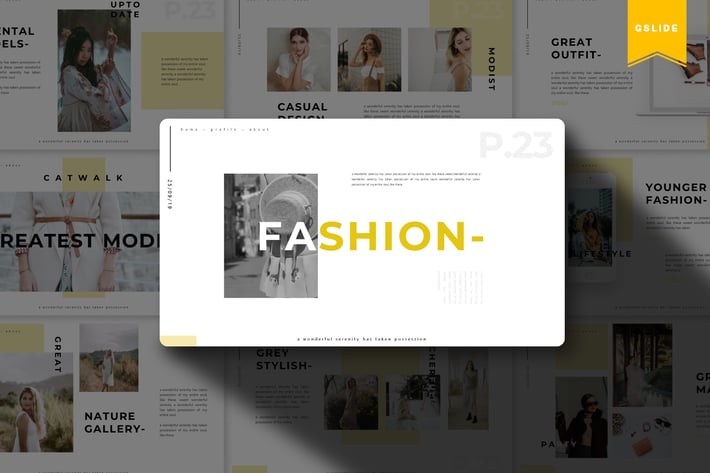 Fashion | Google Slides Template