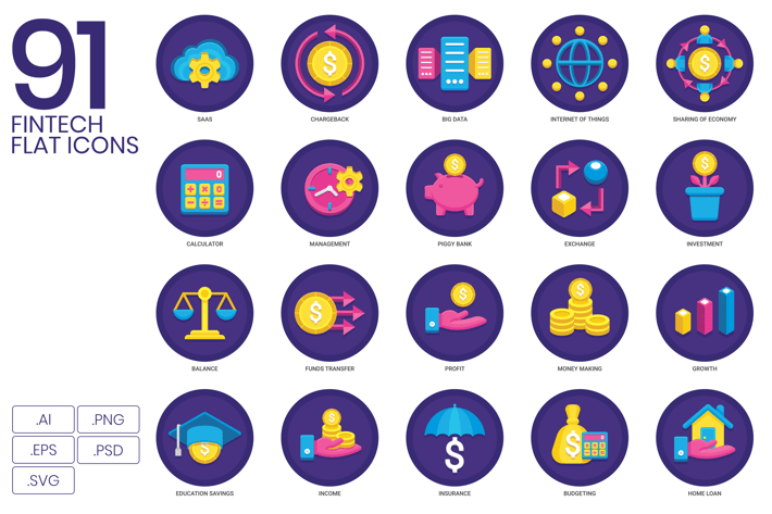 Fintech Icons