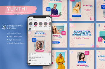 Yunthi - Summer Sale Instagram Post