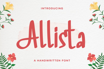 Allista – Fancy Handwritten Font