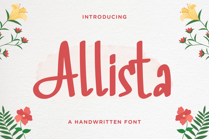 Allista – Fancy Handwritten Font