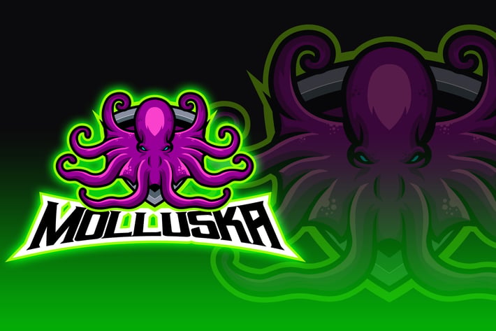 Giant Octopus Esport Logo Design