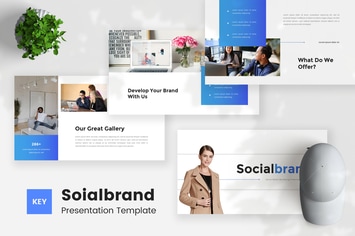 Socialbrand - Social Media Keynote Template