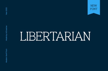 Libertarian Modern Serif Font