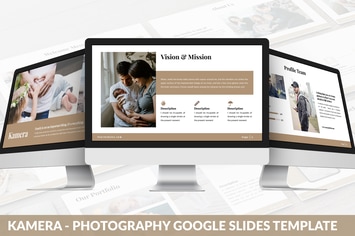 Kamera - Photography Google Slides Template