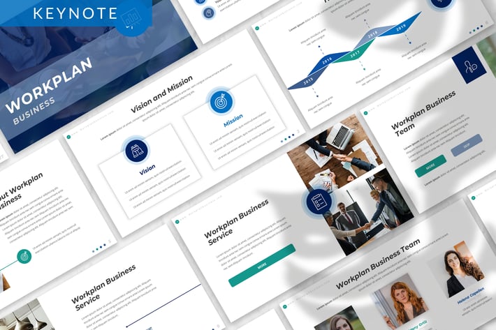 Workplan - Business Keynote Template