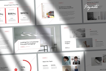 Liong - Elegant Minimal Keynote Template