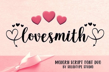 Lovesmith Font Duo