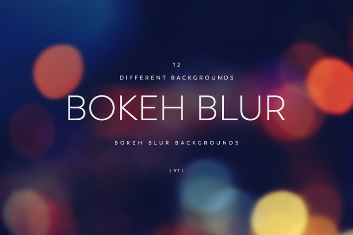 Blur Bokeh Backgrounds V1