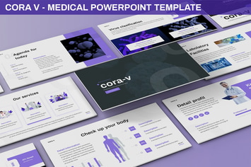 Cora V - Medical Powerpoint Template