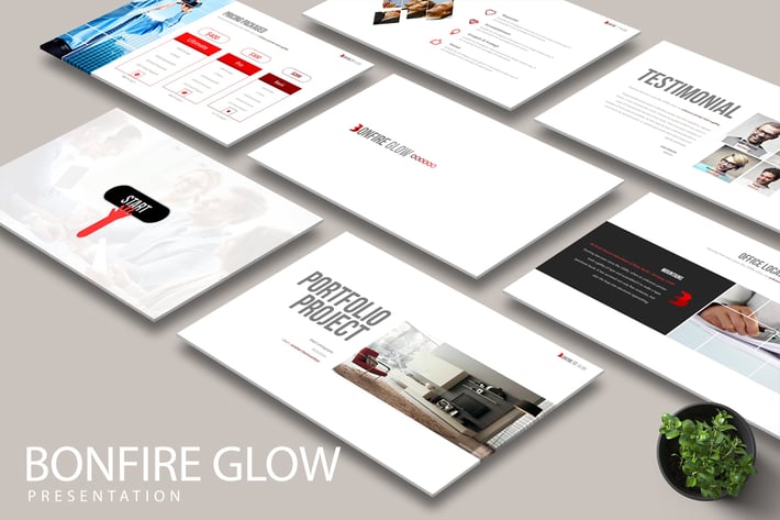 BONFIRE GLOW Powerpoint