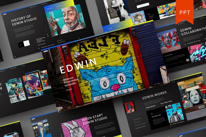 Edwin – Business PowerPoint Template