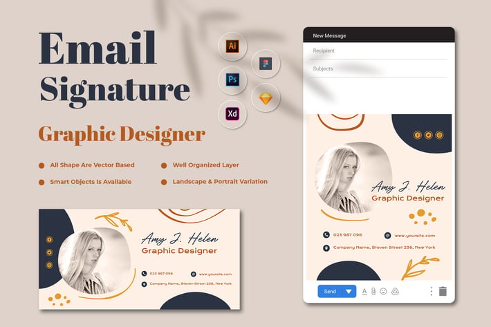 Graphic Designer Email Signature