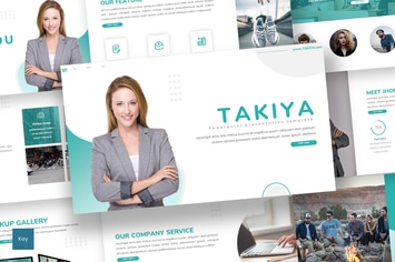 Takiya - Business Keynote Template