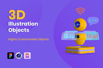 3D Illustration Objects Kit