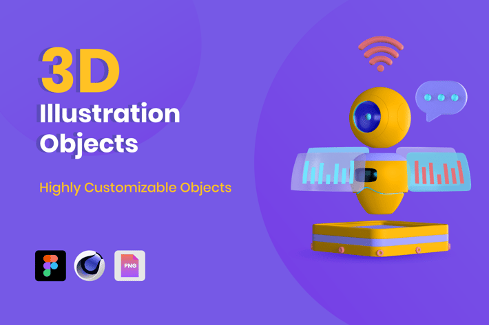 3D Illustration Objects Kit
