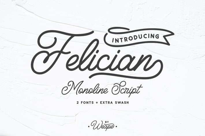 Felician Monoline Script