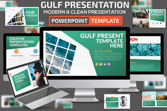 Gulf Powerpoint Presentation Template