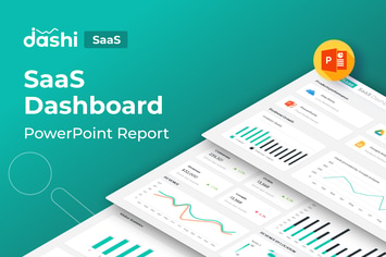 Dashi SaaS |SaaS Dashboard Report Presentation 