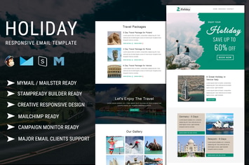 Holiday - Multipurpose Responsive Email Template