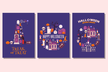 Happy Halloween Night Cards