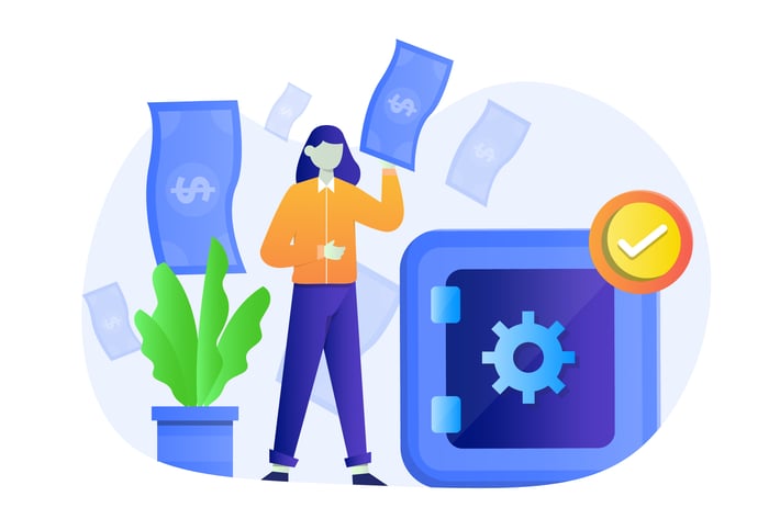 Insurance Flat Design Illustration