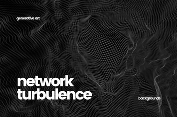 Network Turbulence Backgrounds