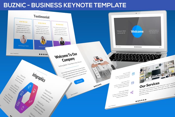 Buznic - Business Keynote Template