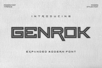 Genrok Font