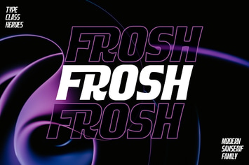 Frosh - Moden Sans Serif