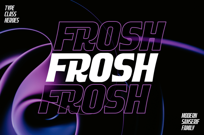 Frosh - Moden Sans Serif