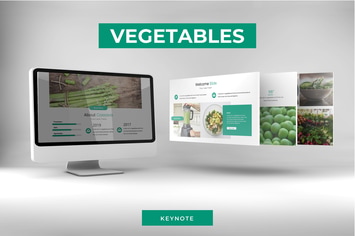 Vegetables - Keynote Template